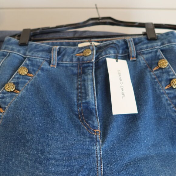 NWT Gerard Darel High Rise Jeans sz 4 - Picture 1 of 3